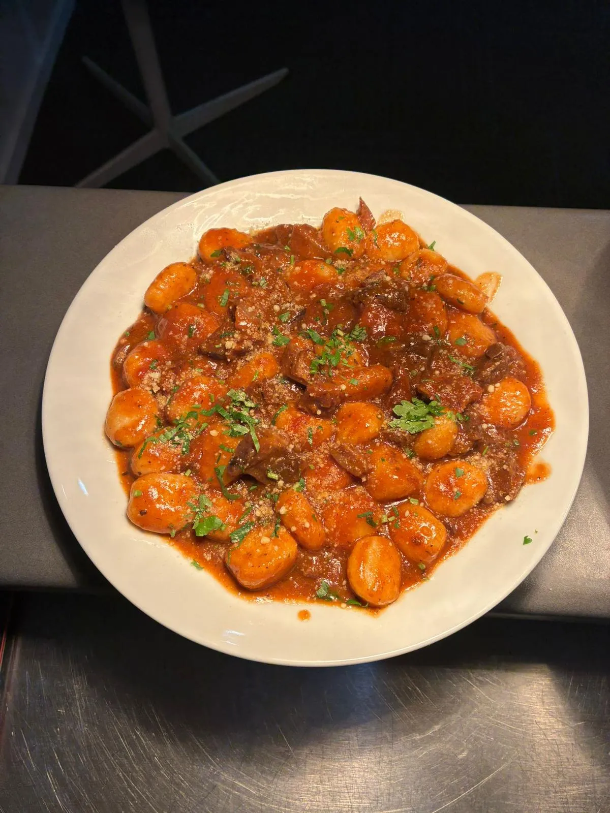 Gnocchi with slow cooked ragù