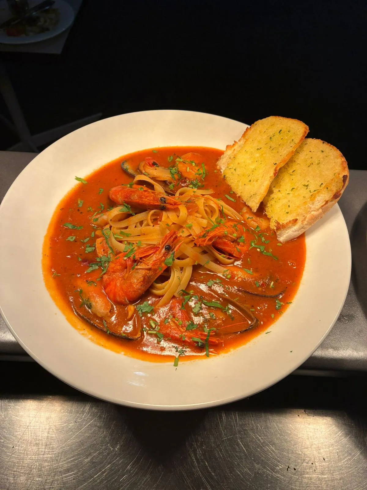 Seafood marinara